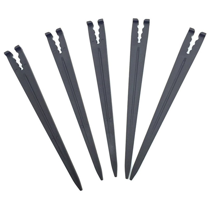 cozyou 50 Pcs Irrigation Support Stakes for 1/4-Inch Drip Tubing - Image 1